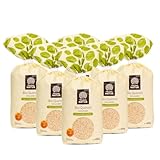 Mudda Natur Bio Vollkorn Quinoa, Quinoa aus Deutschland - glutenfrei & frei von Bitterstoffen, ohne Waschen direkt kochen (6x 400g Vorteilspaket)