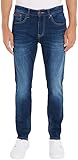 Tommy Jeans Herren Jeans Hose Austin Slim Tapered Stretch, Blau (Aspen Dark Blue Stretch), 33W/32L