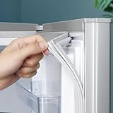 HUFACAI Universal Kühlschrankdichtung Dichtung Kühlschranktür Verschiedene Größen Kühlschrankteile Dichtungsgummi für Kühlschrank Gefrierschrank (Weiß)