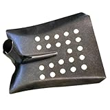 VALICLUD Reinigungsschaufel Metall mit Großer Kapazität Geflügelmistschaufel für Hühnerstall Stabile Gartenschaufel für Stallreinigung und Tiermist