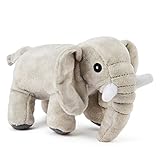 Zappi Co Kinder Kuschelweiches Plüschtier - Perfekte kuschelige Spielgefährten für Kinder Geburtstage und besondere Anlässe(12-15cm) (Elefant)