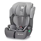kk Kinderkraft Kinderautositz COMFORT UP I-SIZE, Autokindersitz, Autositz, Kindersitz, ein Autositz für Kinder von 76-150 cm, 5-Punkt-Sicherheitsgurt, Einstellbare Kopfstütze, ECE R129/03, Grau