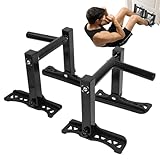 2 Stück Tragbare Klimmzugstange - Klimmzugstange | Core Strength Training Griffe, rutschfeste Griffe, bis zu 150 kg, geeignet für Boxsack, Multifunktional, Calisthenics, Home Gym