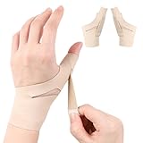 Matsizen Daumensattelgelenk Bandage Elastische Daumenbandage Rechts Daumenbandage Links Daumenschiene Rechts Daumenschiene Links zur Schmerzlinderung Daumenbasis Rhizarthrose Verstauchung