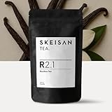 SKEISAN R 2.1 Bio Vanille Rooibos Tee lose Softpack 90 g, reiner Rooibos aus Südafrika mit Bourbon Vanille, weich, rund & koffeinfreier loser Tee, 90 Tassen, aromaversiegelte Bio‑Verpackung