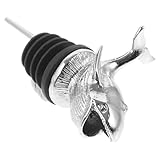 FONDOTIN Antiker See wal Ausgießer aus Dekorativer Flaschen ausgießer für Spirituosen Präziser Tropfenfänger Eleganter Weinspender für Party und Zuhause