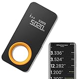 HOTO Laser Entfernungsmesser 30 m, ±2 mm Genauigkeit, Digital Laser Maßband Laser-Messgerät mit Bluetooth & OLED Display, USB-C Aufladung, m/ft/in Umschaltung, 7.3×3.3×1.7 cm, Zeigefingerring Design