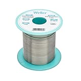 Weller WSW SCN M1 (T0051402699) Bleifreier Lötdraht, Ø 1,0 mm, Legierung Sn99.3Cu0.6Ni0.05, Flussmittelgehalt 3,5%, 100 g, Silber