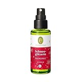 PRIMAVERA Schneeglitzern Raumspray bio 50 ml – Orange, Kardamom – Raumduft Spray, Airspray, Aromatherapie – strahlend-warm – vegan