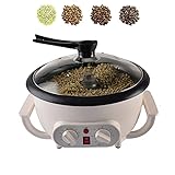 LEONEBEBE Kaffeeröster Elektrisch 750g – Professionelle Röstmaschine für Kaffeebohnen, Nüsse & Samen | 240°C einstellbare Temperatur, Timer, rauchfreies Rösten | Ideal für Haushalt & Café