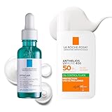 La Roche-Posay | Effaclar Ultra-Konzentriertes Serum mit Salicylsäure 30 ml & Anthelios UVMUNE 400 Oil Control Fluid SPF50+ 50 ml | Duo für unreine Haut & Sonnenschutz SPF 50+
