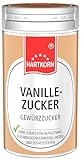 Vanille Zucker - 50g im Aluminium Gewürzstreuer von Hartkorn - wiederverschließbar und wiederbefüllbar