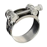 Schlauchschellen – Schlauchschellen | Einstellbare Wurm-Getriebeklemme: fein verarbeitete Schlauchklemme mit glatten Oberflächen: robustes Rohr, verstellbarer Clip