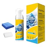 zjhukfmc Innenraum Reiniger | Armaturenbrett Erneuerungsspray - Schnellwirkender Schaumreiniger 150ml für Sofa Motorrad Leder Teppich Auto Detailreinigung