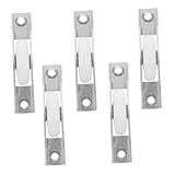 WEKADRIN 5 Stück Teiliges Schiebetürrollen aus Stahl U förmige Rillen Pulley Leise und Leichtgängig für Möbel Schränke und Flügeltüren Geeignet Robustes Material für Langlebigen Einsatz