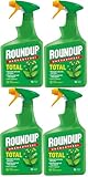 4 X 1L Roundup®Unkrautfrei Total