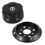 Zerodeko Temperaturreglerknopf für Elektroöfen Fritteusen Warmwasserbereiter Präzise Temperatureinstellung Einfach zu Bedienen Leicht Robust Einsetzbar