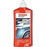 SONAX AutoHartWax (500 ml) flüssig, für neue und neuwertige Bunt- und Metallic-Lacke | Art-Nr. 03012000
