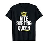 Kitesurfing Queen Women Girls Kite-Surfing Kitesurf Gift T-Shirt