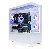 SYSTEMTREFF Gaming PC AMD Ryzen 5 5600 6x4.4GHz | Nvidia RTX 5060 8GB DX12 | 1TB M.2 NVMe | 16GB DDR4 RAM | WLAN Desktop Computer Rechner für Gamer, Zocker & Streamer