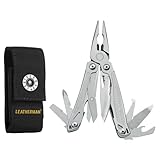 LEATHERMAN - Wingman, kompaktes Multi-Tool mit 8 Werkzeugen, u.a. Zange und Schere, mit Nylon Holster