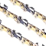DIY-24H | 3 Sägeketten Halbmeißel 25cm Schnittlänge, 40TG 3/8 LP 1,1 mm kompatibel mit Dolmar AS1925Z Makita DUC254Z