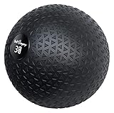 Bad Company Medizinball in 12 Gewichtsstufen I Slamball für Kraftausdauertraining I Vollball mit Gummi-Oberfläche I 3 Kg