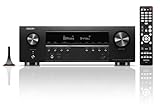 Denon AVR-S770H 7.2-Kanal AV-Receiver mit Dolby Atmos, DTS:X, 6 HDMI Eingänge und 1 Ausgang, 8K HDMI, Bluetooth, WLAN, AirPlay 2, HEOS Multiroom, Alexa kompatibel