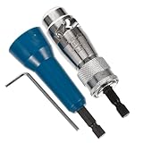 Angoily Entisolierungszange Abmantelwerkzeug 1set Elektrische Draht Draht Für Bohrer Elektrische Draht Automatische Draht Bohrer Draht Abisolieren Werkzeug Für Bohrer Kabel Stecker Edelstahl 2pcs