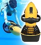 WIANQIAN Unterwasser-Scooter Zum Tauchen, Tauchscooter, Unterwasser-Seascooter, Mit Zweifach-Geschwindigkeit, Kompakt Und Tragbar, Geschwindigkeit 5.2km/h / 5.4km/h,Brushlessmotorlead-acidbattery