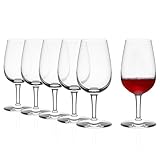 Stölzle Lausitz Tastingglas aus Glas hergestellt, 6er Set, Fassungsvermögen: 200 ml, Höhe: 155 mm, Außendurchmesser: 65 mm, 1060031