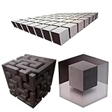 Impossible Corners 30x30cm /11.81x11.81zoll 3D Wandkunst Optische Täuschung Eckwandaufkleber Abstrakter ESelbstklebende Wandsticke für Wohnung Wohnzimmer Schlafzimmer Studentenwohnheim (2 Stück)