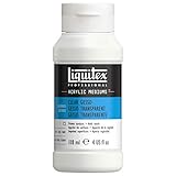 Liquitex 7604 Professional klares Gesso, Universalgrundierung für Acrylfarben, licht und alterungsbeständiger Primer, gebrauchsfertig - 118ml Flasche, transparent