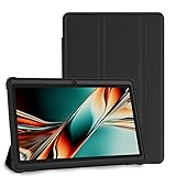 PRITOM K7PRO 7 Zoll Tablet mit Hülle 32GB Android 13 Tablet PC mit Quad Core Prozessor, HD IPS Display, Dual Kamera, WLAN, Bluetooth, Leicht, 2025 (Schwarz)