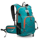 Cozary Kinderrucksack Wandern Jungen Mädchen für 6-12 Jahren, Wasserdicht Sportrucksack mit Reflektor, 18L komfortabler Wanderrucksack Kinder, Wetterfester Schulrucksack, für Schule, Wandern, Freizeit