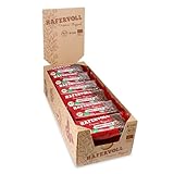 HAFERVOLL Organic Flapjack Cranberry & Cacoa Nib, 18 x 60 g Müsliriegel - Bio-zertifiziert, Vegan, Mit Dattelsirup, ohne Zusatz von Zucker, Hafer, im Ofen gebacken