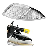 PERFETSELL Bügeleisensohle Bügeleisen Sohle Silber Bügelsohlenaufsatz Teflonsohle für Bügeleisen Schutzsohle Bügelschutz Bügelschutzsohle Teflon Teflonplatte Aufsatz (205 * 120mm)