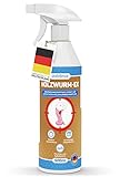 Holzwurm-Ex Spray 500ml - Holzwurm-Spray zur effektiven Holzwurmbekämpfung - Holzwurmtod-Mittel mit Sofort- und Langzeitwirkung - aus deutscher Produktion