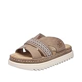 Rieker Damen 61589 Pantolette, Beige, 39 EU