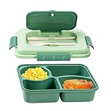 Geteawily Lunchbox mit 5 Fächern, mikrowellengeeignet, für Aktivitäten im Freien, Lunchbehälter für Picknick, Frühlingsausflug, Arbeit, Schule, Wandern