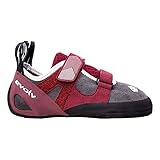 Evolv Elektra Kletterschuhe - Damen, Merlot/Grau, 38.5 EU