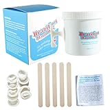 LRXIYODE 1Satz Harte Wachsflasche für Haarentfernung Effektives Wachs für Gesicht Augenbrauen und Körper Einfach Anzuwenden für Professionelle Ergebnisse zu Hause