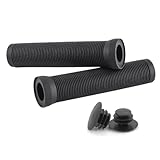 Feriany Fahrradgriffe, 22 mm, Rennradgriff, rutschfest, Stoßdämpfend, Lenkergriff, Lenkerendstopfen, Fahrradteil, Schwarz