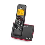 VoltShine Schnurloses DECT-Telefon mit Anrufer-ID, Audio, ideal für den Heim- und Bürogebrauch.