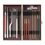 Ohrreinigungsset,20 Stück leuchtender Ohrenschmalzreiniger - Reinigungs--Kits für sicheres Ohrenentfernungs-Kit Ohrenschmalz-Waschgerät mit Bürsten-Aufbewahrungsbox