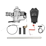 Dekltus Mini Motor 49CC 2-Takt Dirt Bike Cross Pocketbike ATV Quad Getriebe Vergaser für Pocket Bike Mini Dirt Bike ATV Roller