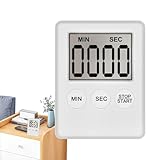 Magnetisch Eieruhr - Countdown Countup Timer - Küchen-Kochtimer - Digitaler Küchentimer - Eieruhren Küchenwecker Kurzzeitwecker Stoppuhr Magnetic, Stoppuhr/Countdown Uhr Für Küche, Studium, Training