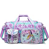 HTgroce Reisetasche für Kinder - Sporttasche für Mädchen - Schwimmtasche - Kindertasche - Duffel Bag