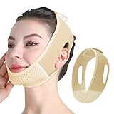 ChaneeHann Hautfarbene V-Line Gesichtsmaske – Wiederverwendbare Atmungsaktive Gesichtsmaske mit Ergonomischem Design für Strahlende Haut & Angenehmen