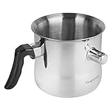 Tadar Milchtopf Milchtopf 2LCooking Pot Double Boiler Double Walled Butter Melting Custard Chocolate Pfanne Non Stick